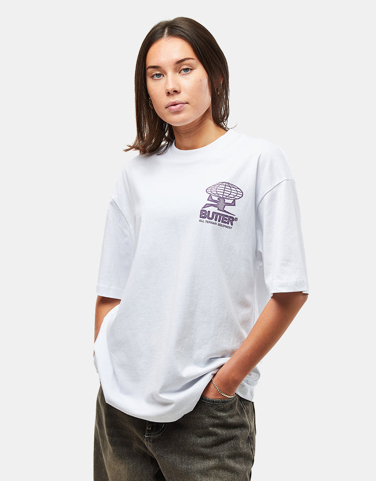 Butter Goods Terrain T-Shirt - White