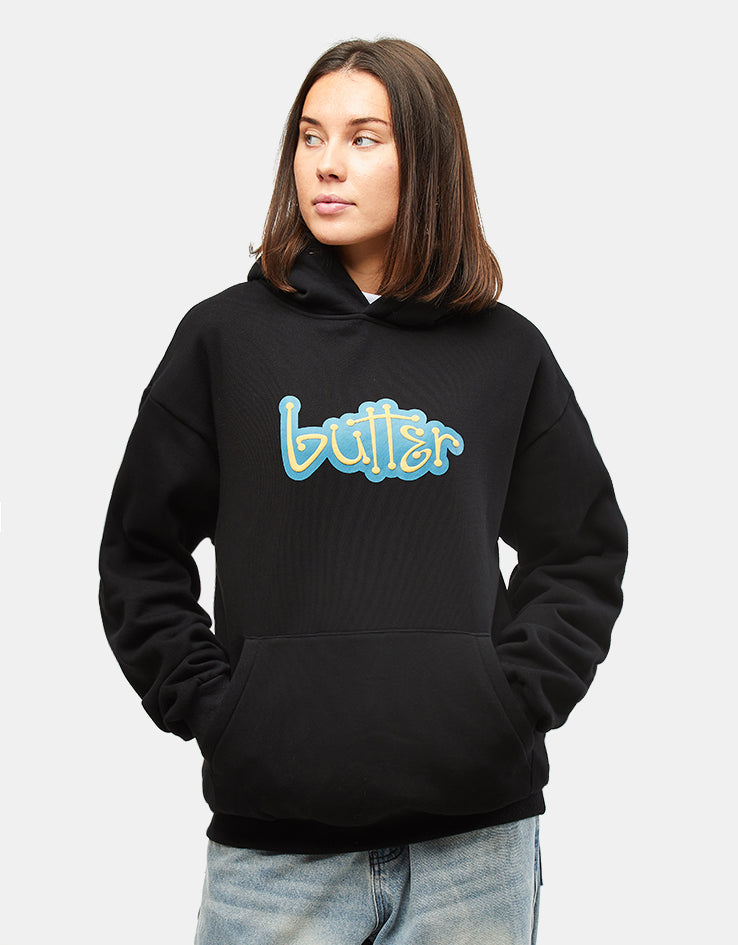 Butter Goods Connection Pullover Hoodie - Black