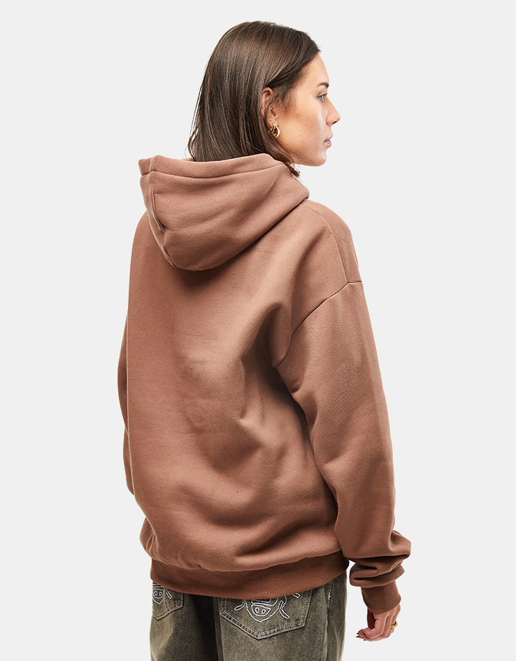 Butter Goods Connection Pullover Hoodie - Washed Brown