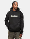 Butter Goods Ripstop Logo Applique Pullover Hoodie - Black