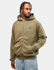 Butter Goods Sketch Zip-Thru Hoodie - Army