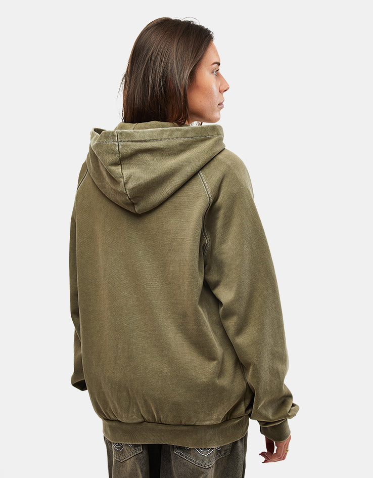 Butter Goods Sketch Zip-Thru Hoodie - Army
