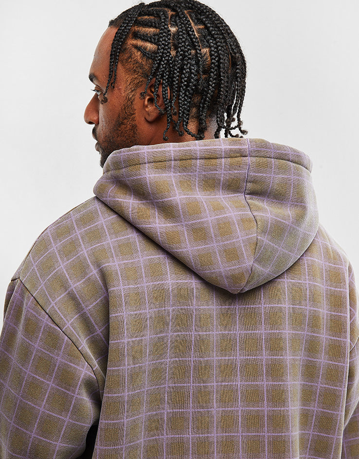 Butter Goods Eruption Zip-Thru Hoodie - Plaid