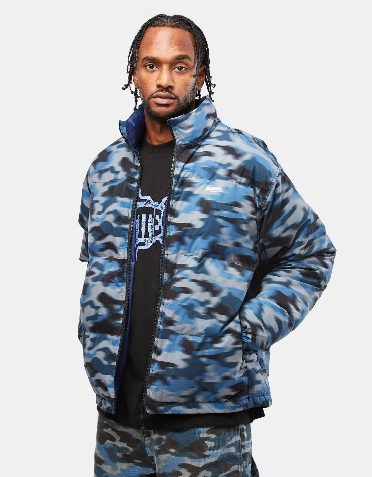 Butter Goods Endure Puffer Jacket - Motion Camo