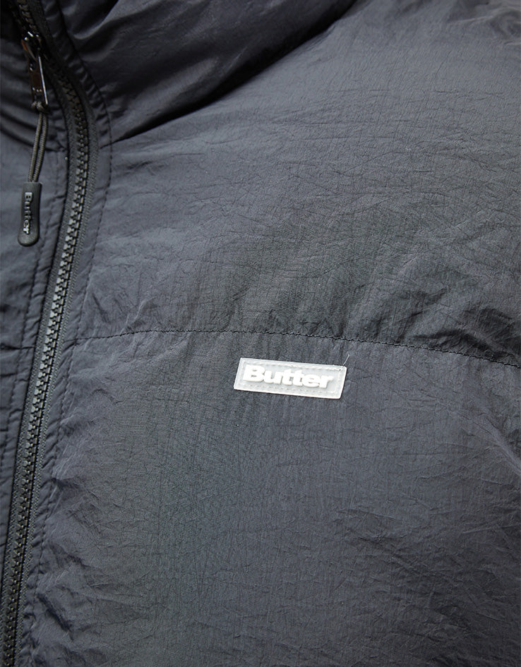 Butter Goods Endure Puffer Jacket - Black