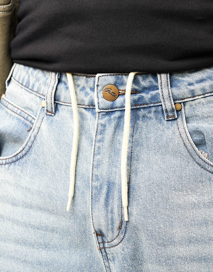 Butter Goods Roach Denim Jeans - Distressed Indigo