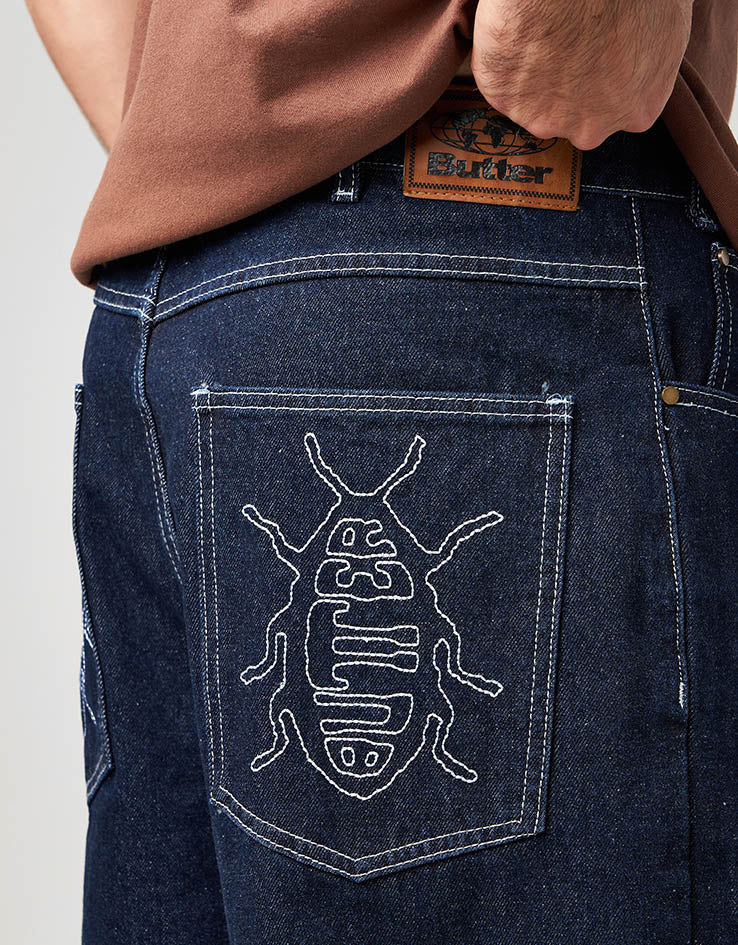 Butter Goods Roach Denim Jeans - Dark Indigo