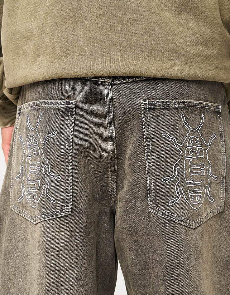 Butter Goods Roach Denim Jeans - Black Wash