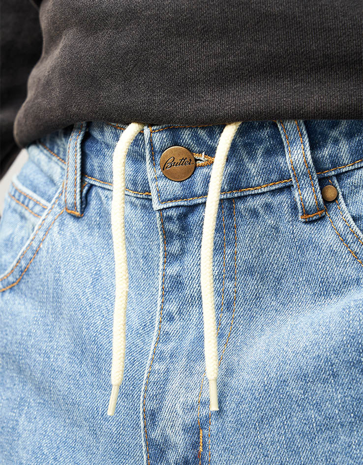 Butter Goods Weathergear Denim Jeans - Streaky Indigo