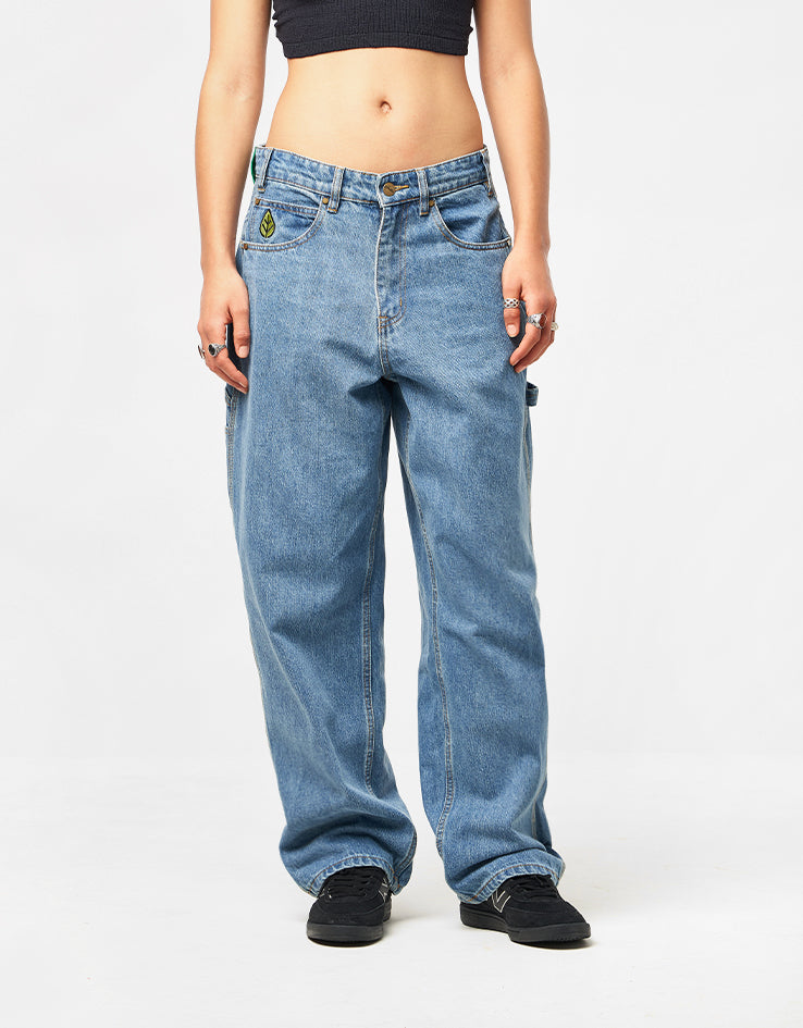 Butter Goods Weathergear Denim Jeans - Streaky Indigo