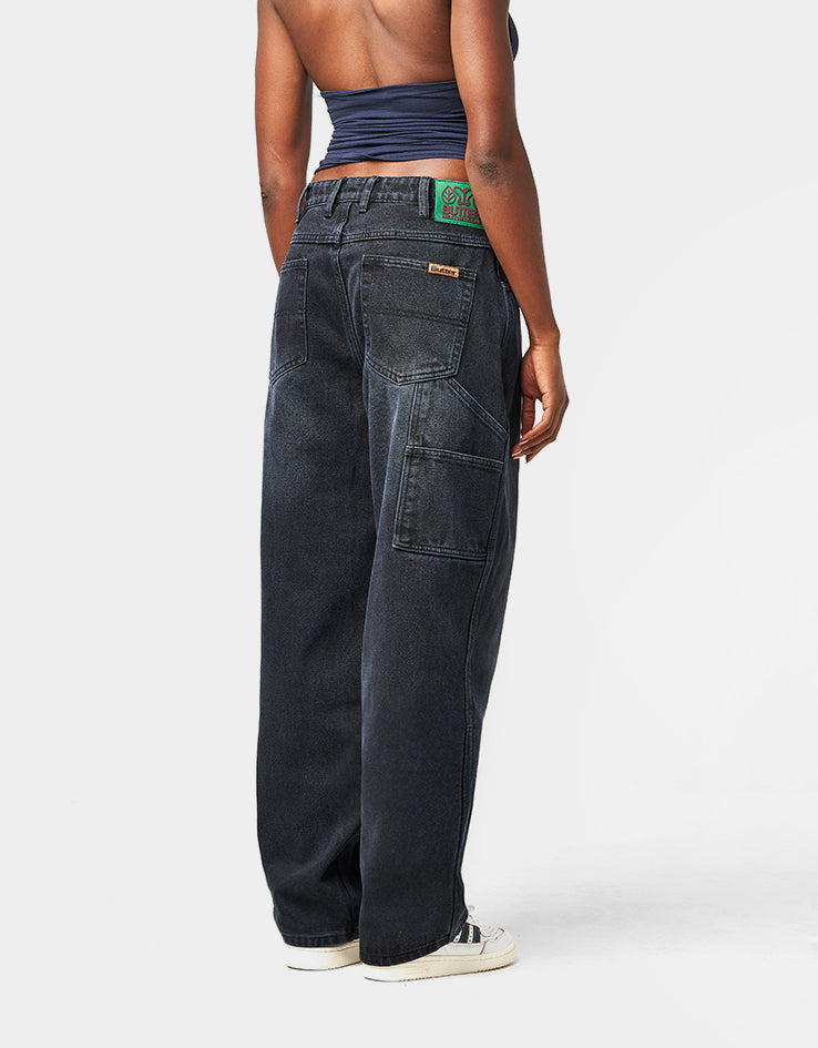 Butter Goods Weathergear Denim Jeans - Dark Navy Tint