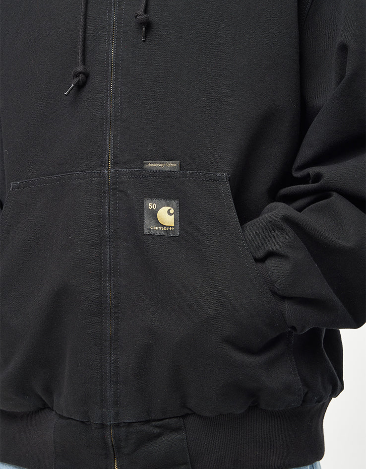 Carhartt WIP 50 Years Anniversary Reversible OG Active Jacket Canvas - Black/USA Red (Rinsed)