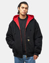 Carhartt WIP 50 Years Anniversary Reversible OG Active Jacket Canvas - Black/USA Red (Rinsed)