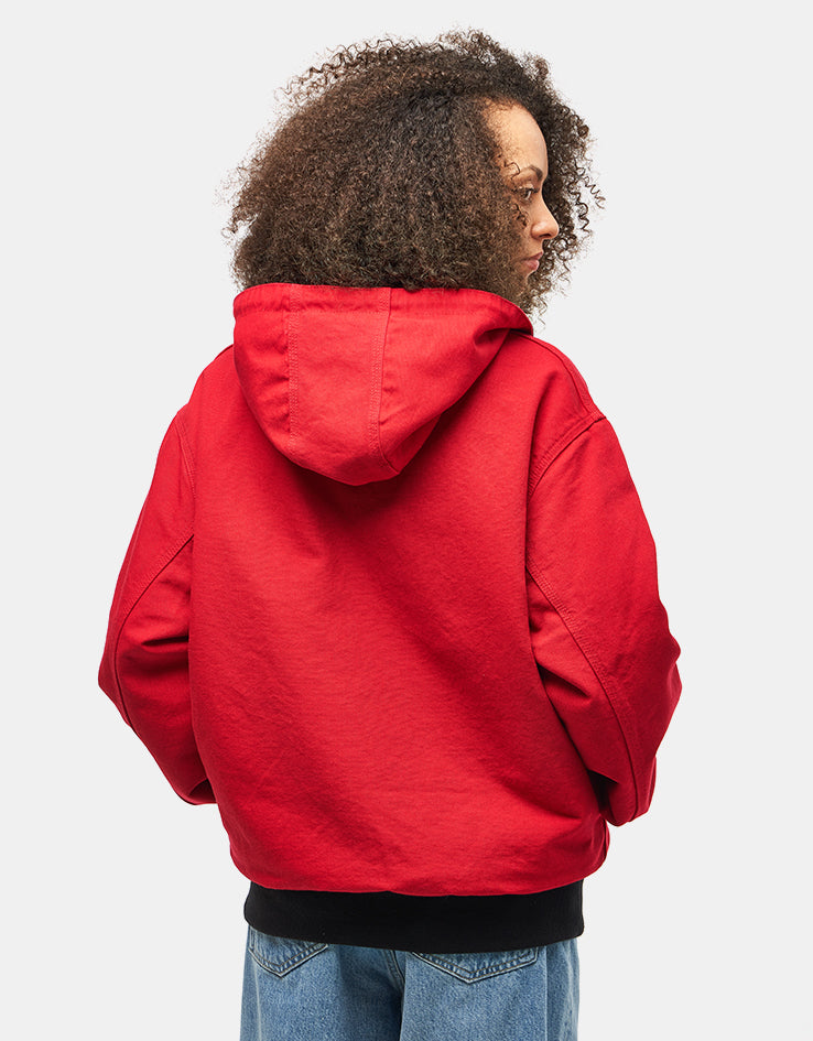 Carhartt WIP 50 Years Anniversary Reversible OG Active Jacket Canvas - Black/USA Red (Rinsed)