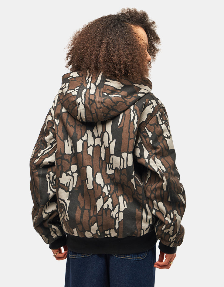 Carhartt WIP 50 Years Anniversary Reversible OG Active Jacket Canvas - Hamilton Brown/Camo Tree Bark (Rinsed)
