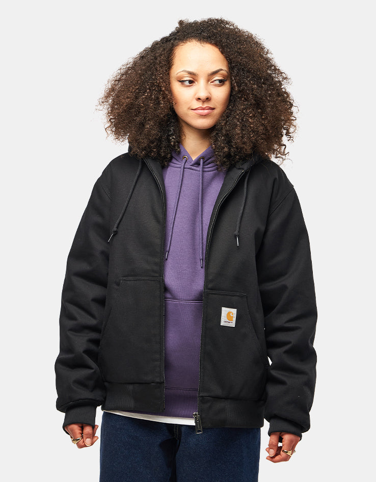 Carhartt WIP Active Jacket - Black 'Rigid' (Winter) – Route One