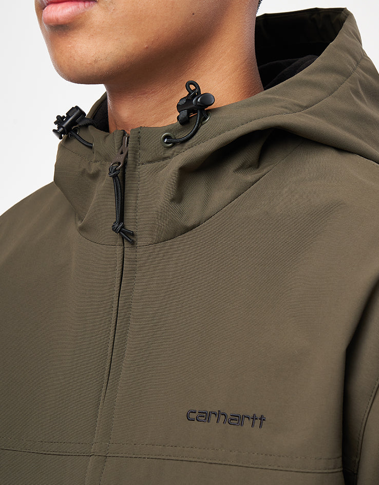 Carhartt WIP Hooded Sail Jacket - Cypress/Black