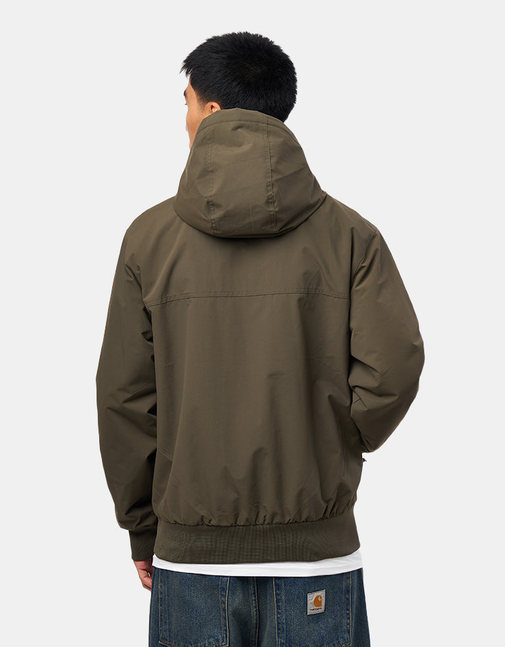 Carhartt WIP Hooded Sail Jacket - Cypress/Black