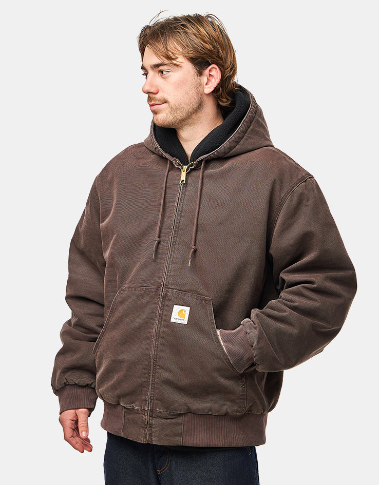 Carhartt WIP OG Active Jacket - Tobacco 'Stone Canvas' (Winter)
