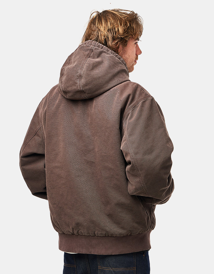 Carhartt WIP OG Active Jacket - Tobacco 'Stone Canvas' (Winter)