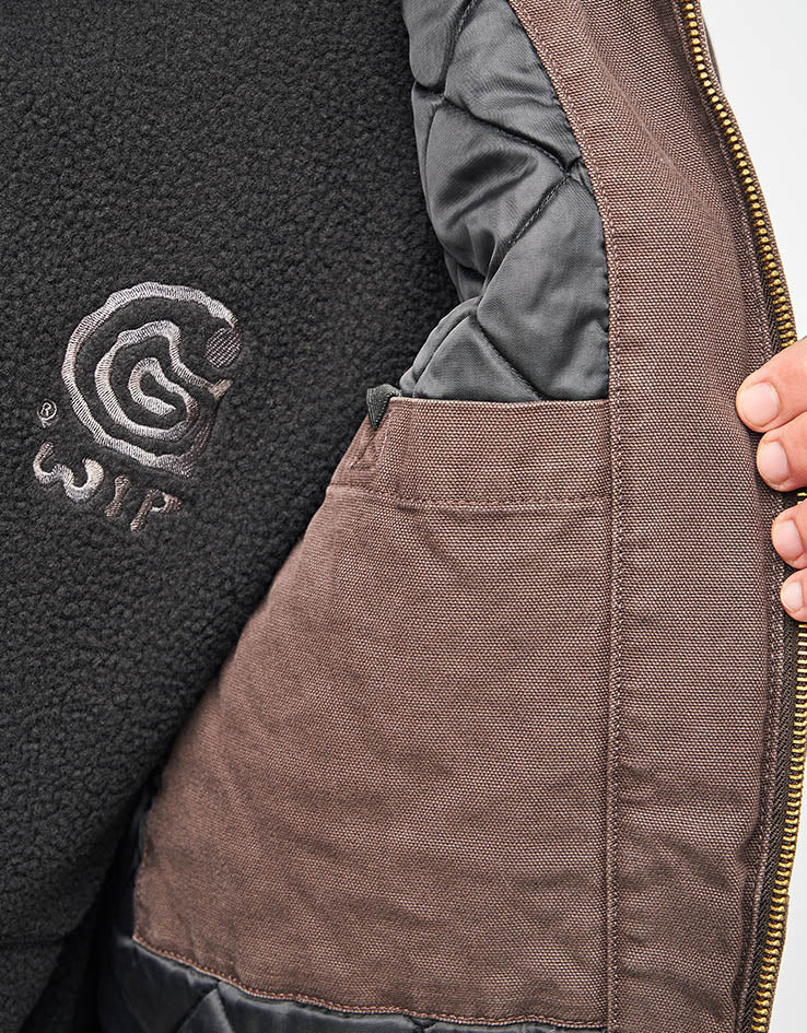 Carhartt WIP OG Active Jacket - Tobacco 'Stone Canvas' (Winter)