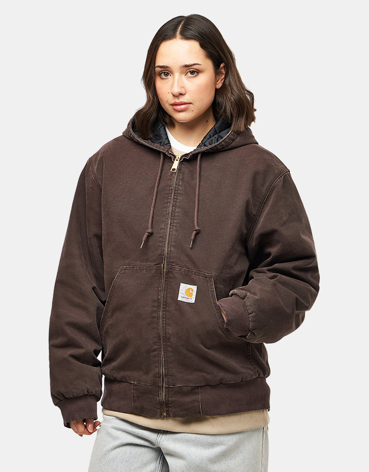 Carhartt WIP OG Active Jacket - Tobacco 'Stone Canvas' (Winter)