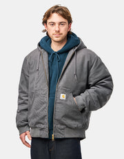 Carhartt WIP OG Active Jacket - Graphite 'Stone Canvas' (Winter)