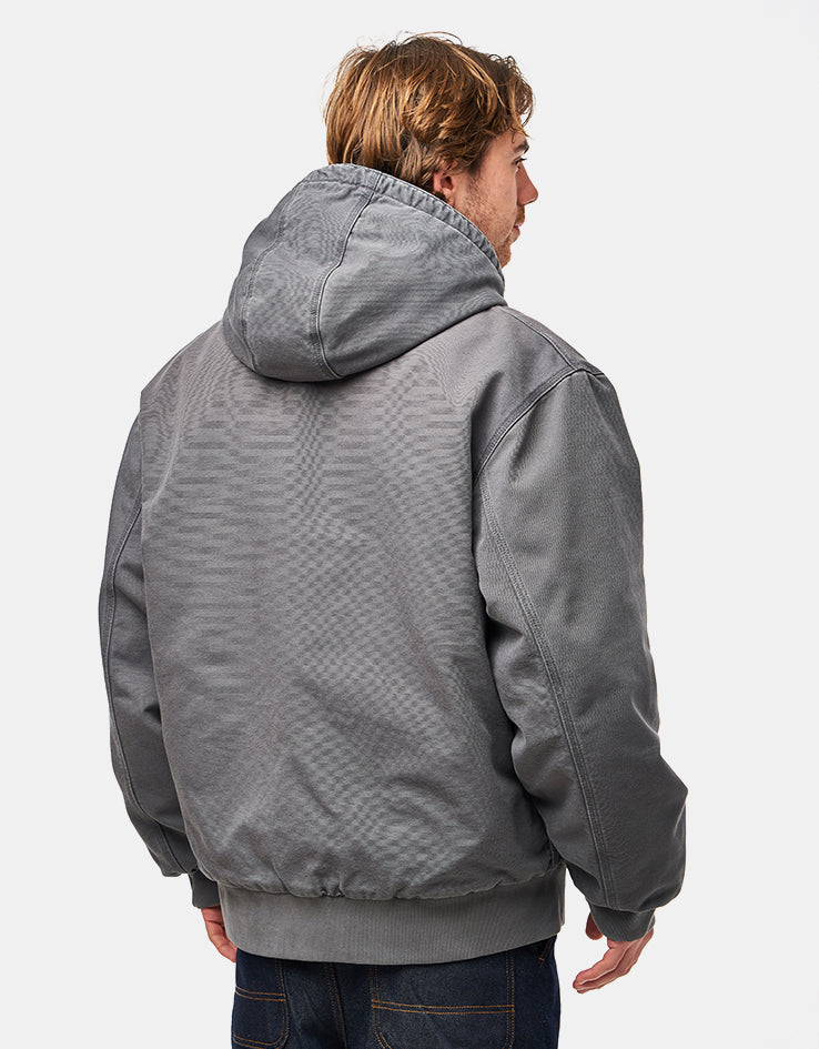 Carhartt WIP OG Active Jacket - Graphite 'Stone Canvas' (Winter)