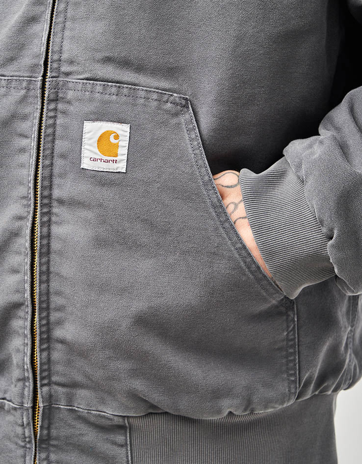 Carhartt WIP OG Active Jacket - Graphite 'Stone Canvas' (Winter)