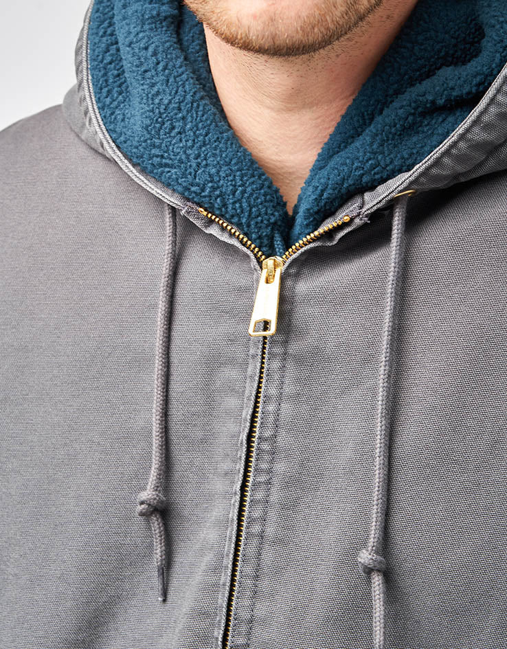 Carhartt WIP OG Active Jacket - Graphite 'Stone Canvas' (Winter)