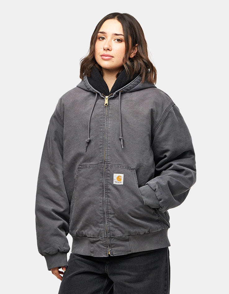 Carhartt WIP OG Active Jacket - Graphite 'Stone Canvas' (Winter)