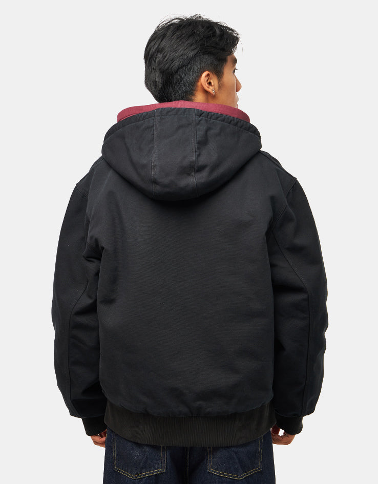 Carhartt WIP OG Active Jacket - Black 'Stone Canvas' (Winter)