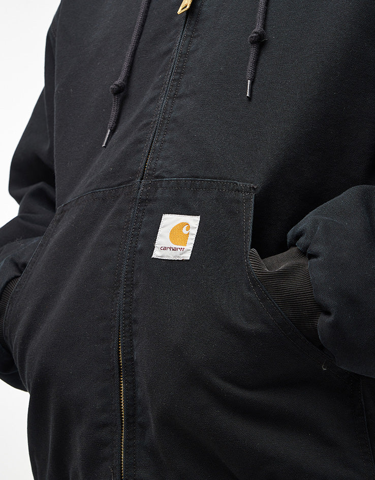 Carhartt WIP OG Active Jacket - Black 'Stone Canvas' (Winter)