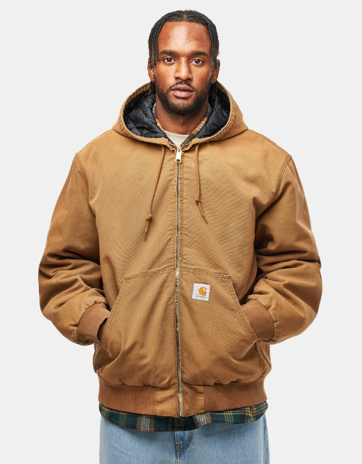 Carhartt WIP OG Active Jacket - Hamilton Brown 'Stone Canvas' (Winter)