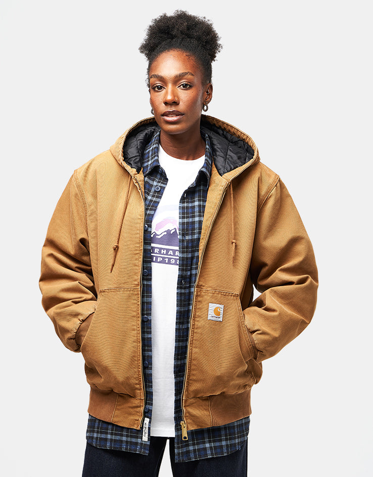 Carhartt WIP OG Active Jacket - Hamilton Brown 'Stone Canvas' (Winter)