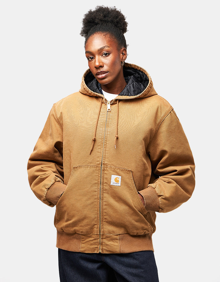 Carhartt WIP OG Active Jacket - Hamilton Brown 'Stone Canvas' (Winter)