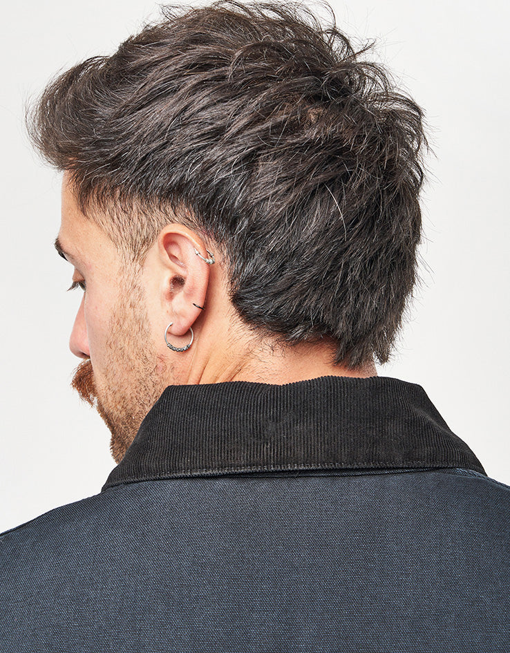 Carhartt WIP OG Detroit Jacket - Black/Black (Stone Canvas)