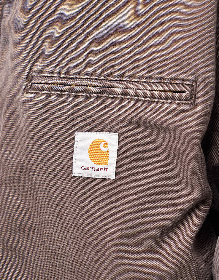 Carhartt WIP OG Detroit Jacket - Tobacco/Black (Stone Canvas)
