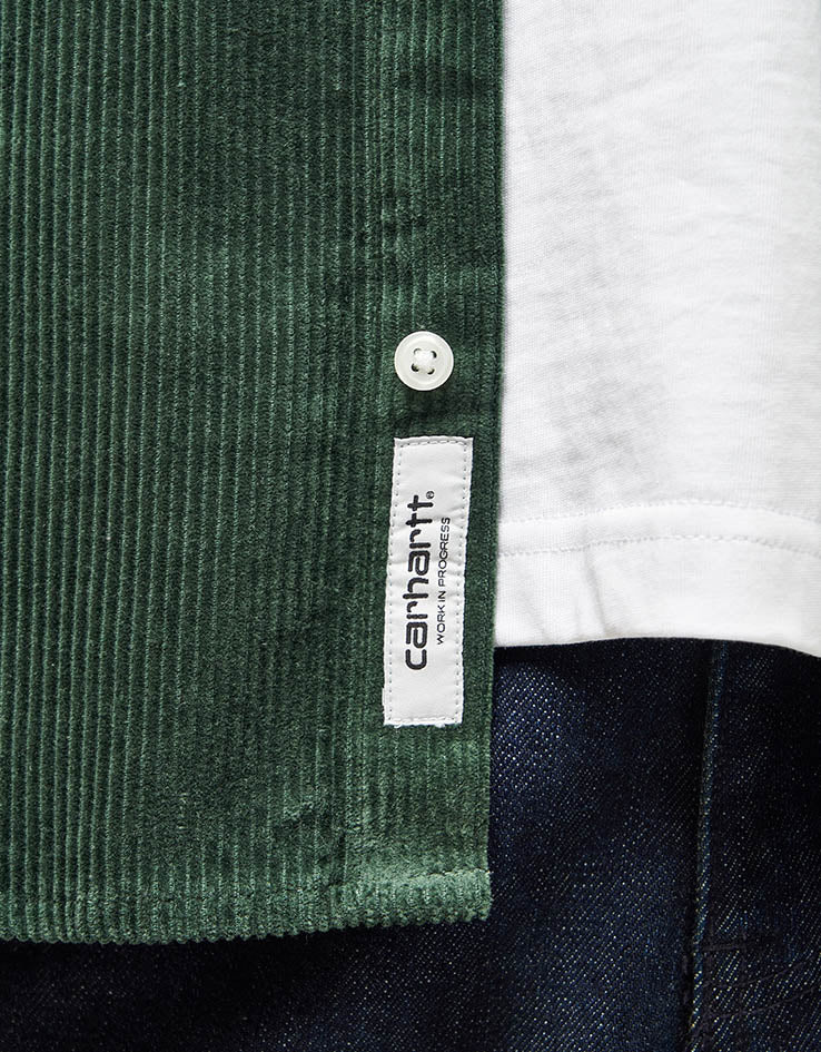 Carhartt WIP L/S Madison Cord Shirt - Sycamore Tree/Sycamore Tree