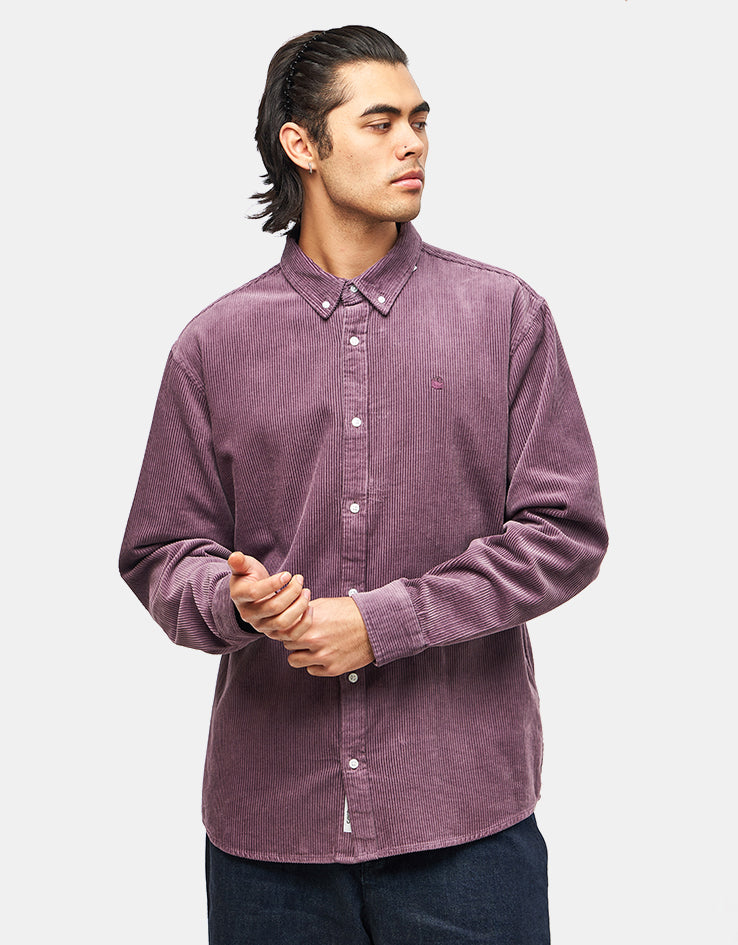 Carhartt WIP L/S Madison Cord Shirt - Phlox/Phlox