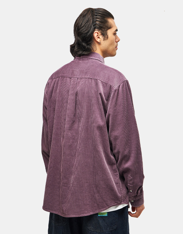 Carhartt WIP L/S Madison Cord Shirt - Phlox/Phlox