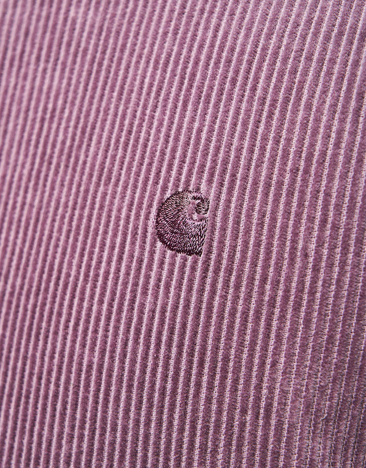 Carhartt WIP L/S Madison Cord Shirt - Phlox/Phlox