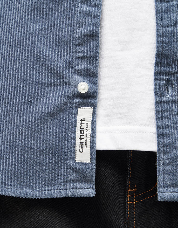 Carhartt WIP L/S Madison Cord Shirt - Angelite/Angelite