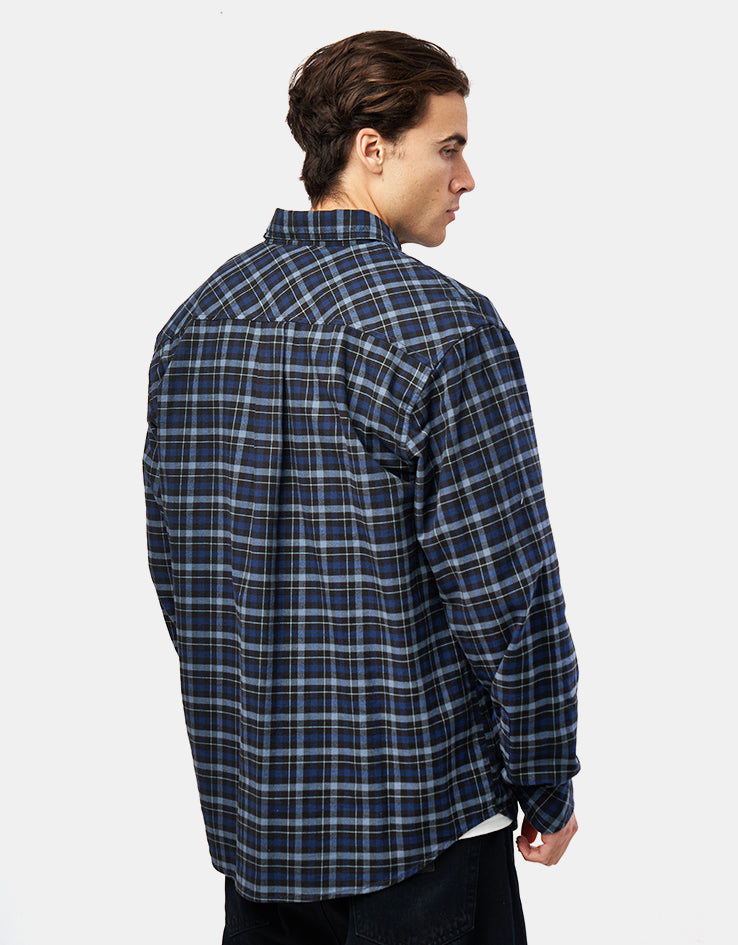 Carhartt WIP L/S Widmark Shirt - Widmark Check/Jupiter