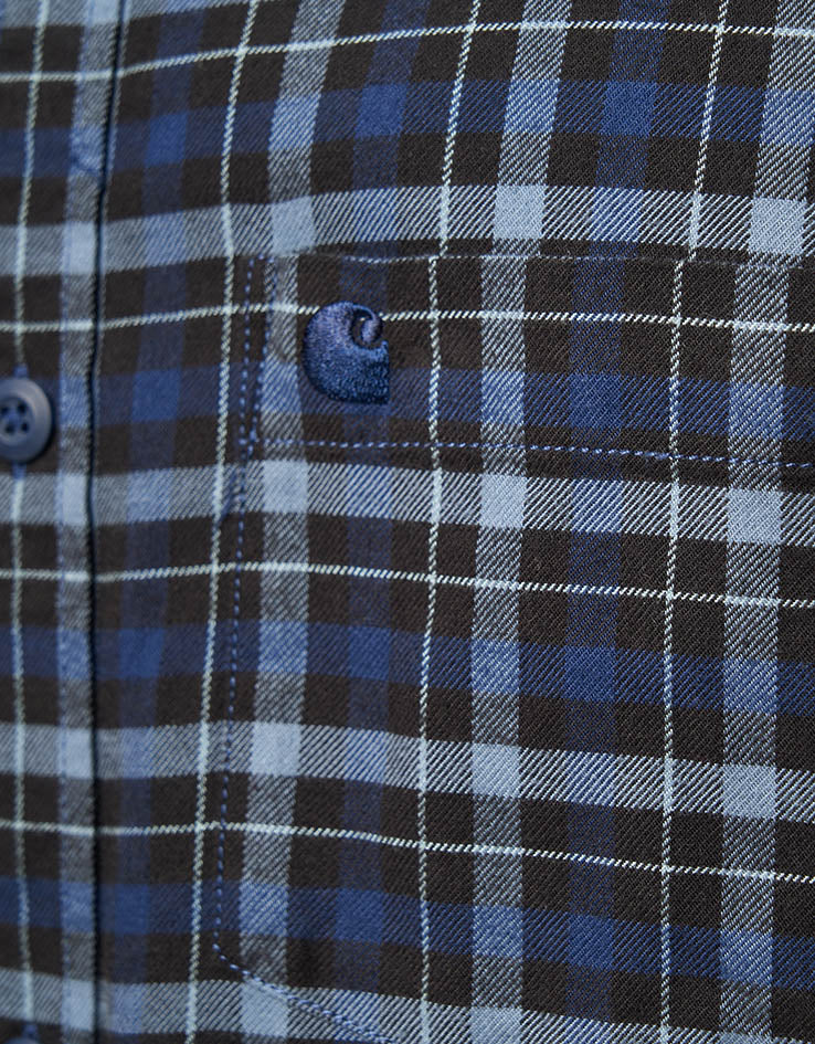 Carhartt WIP L/S Widmark Shirt - Widmark Check/Jupiter