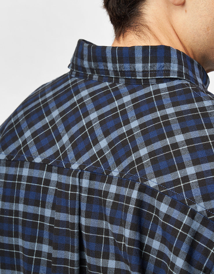 Carhartt WIP L/S Widmark Shirt - Widmark Check/Jupiter