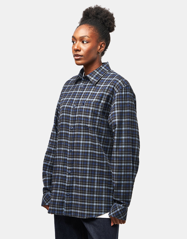 Carhartt WIP L/S Widmark Shirt - Widmark Check/Jupiter