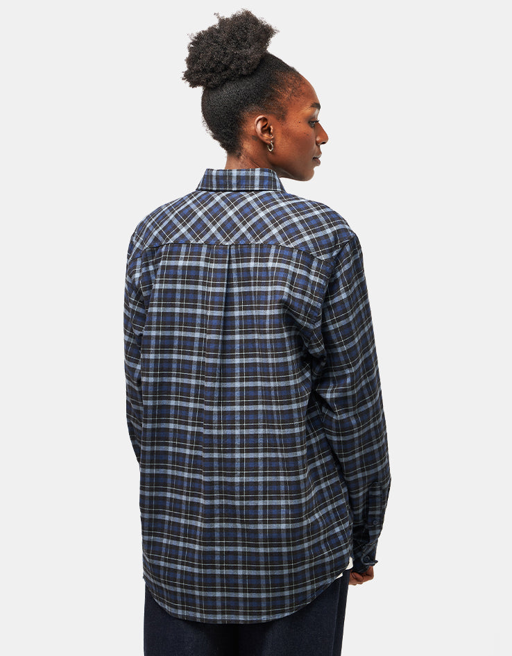 Carhartt WIP L/S Widmark Shirt - Widmark Check/Jupiter
