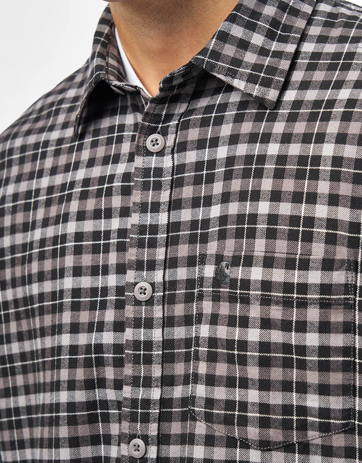 Carhartt WIP L/S Widmark Shirt - Widmark Check/Porphyry