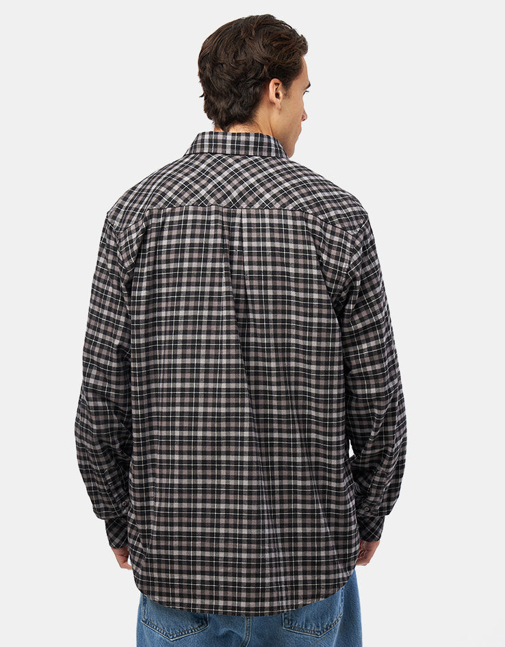 Carhartt WIP L/S Widmark Shirt - Widmark Check/Porphyry